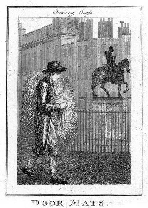 Framed Print : DOOR MAT SELLER Framed Print : DOOR MAT SELLER