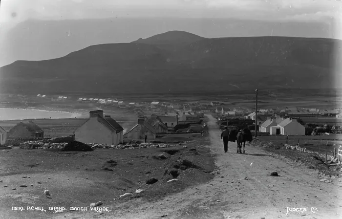 Framed Print : Door Village, Achill Island Framed Print : Door Village, Achill Island