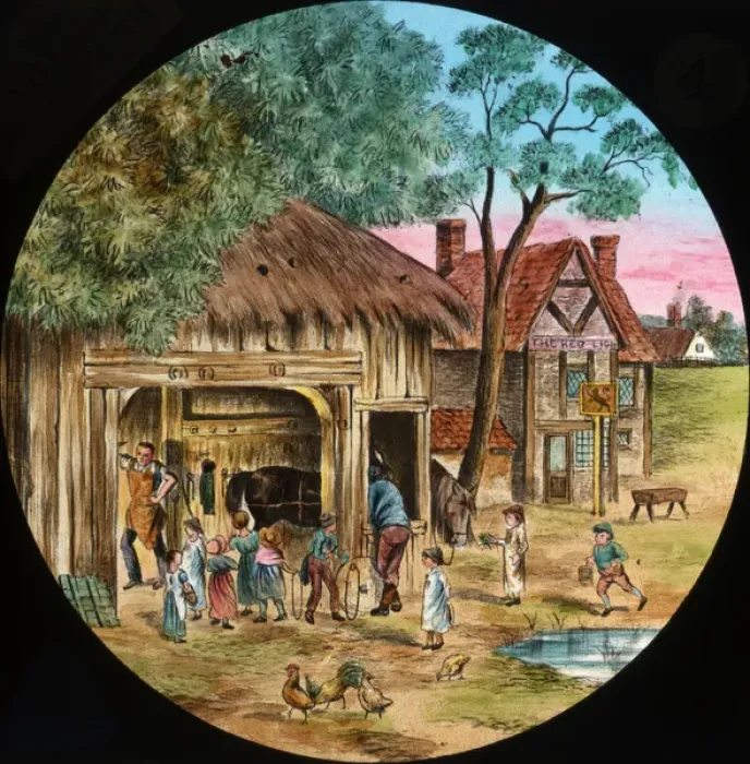 Framed Print : Doorway of Smithy Framed Print : Doorway of Smithy