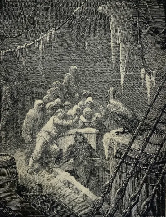Framed Print : Dore, Paul Gustave (1832-1883). The Rime of Framed Print : Dore, Paul Gustave (1832-1883). The Rime of