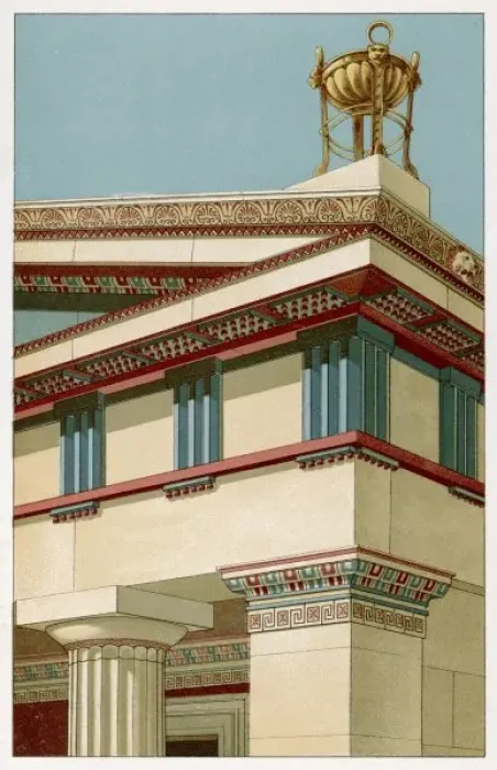Framed Print : Doric Temple Framed Print : Doric Temple