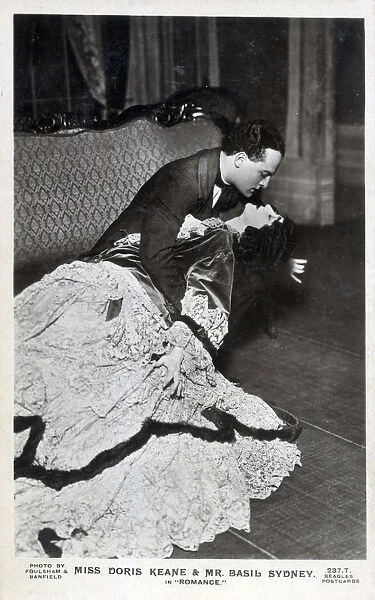 Doris Keane and Basil Sydney in Romance