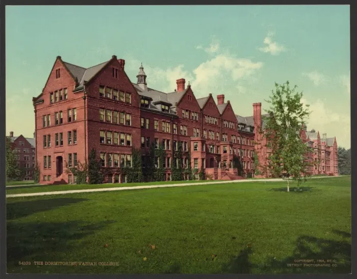 Framed Print : The dormitories, Vassar College Framed Print : The dormitories, Vassar College