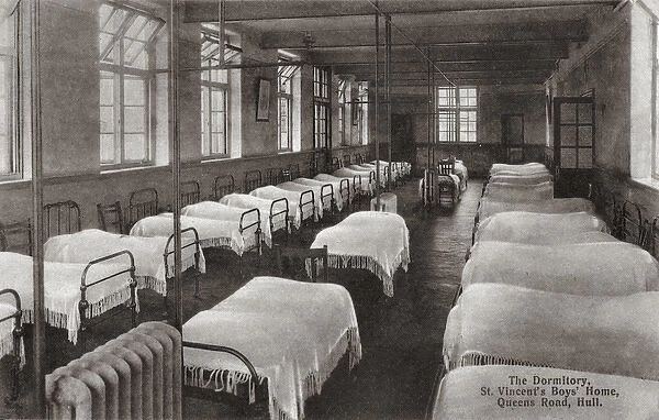 Dormitory at St Vincent sHome for Boys, Hull, Yorkshire