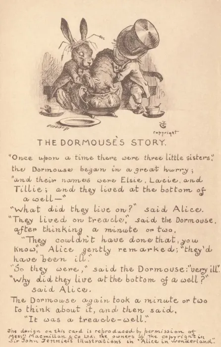 Framed Print : The dormouses story Framed Print : The dormouses story