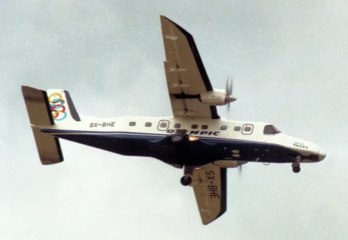 Framed Print : Dornier 228-201 SX-BHE Framed Print : Dornier 228-201 SX-BHE