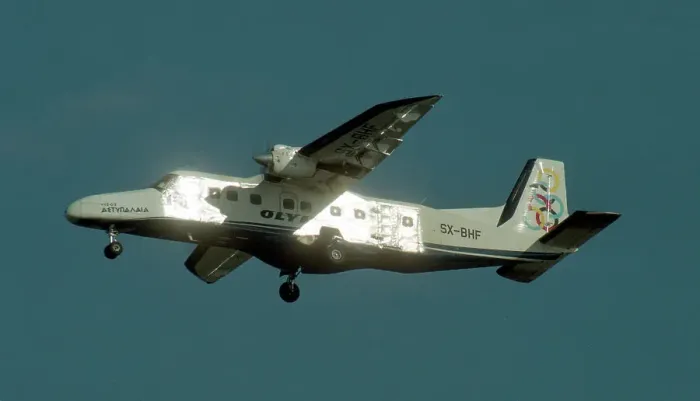 Framed Print : Dornier 228-201 SX-BHF Framed Print : Dornier 228-201 SX-BHF