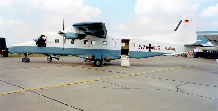 Framed Print : Dornier Do 228LT 57+03 Framed Print : Dornier Do 228LT 57+03