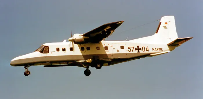 Framed Print : Dornier Do 228LT 57+04 Framed Print : Dornier Do 228LT 57+04
