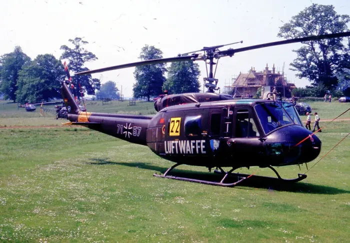 Framed Print : Dornier-Bell UH-1D 71+57 Framed Print : Dornier-Bell UH-1D 71+57