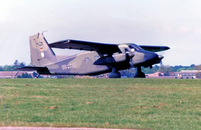 Framed Print : Dornier Do-28D-2 Skyservant 58+67 Framed Print : Dornier Do-28D-2 Skyservant 58+67