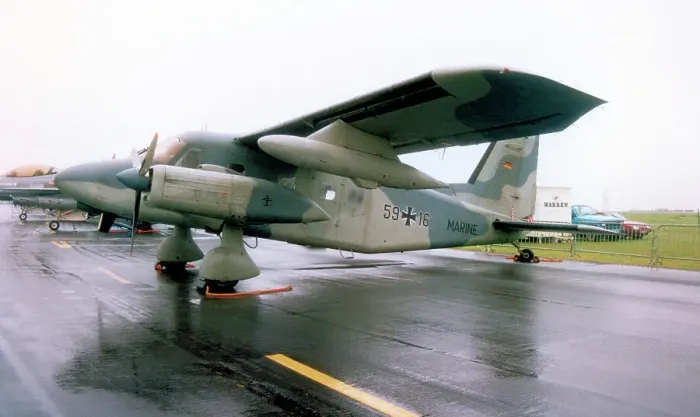 Framed Print : Dornier Do-28D-2 Skyservant 59+16 Framed Print : Dornier Do-28D-2 Skyservant 59+16