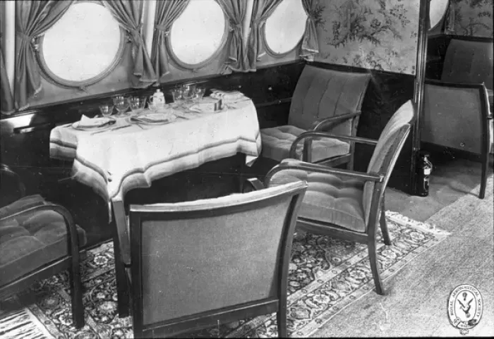 Framed Print : Dornier DoX cabin Framed Print : Dornier DoX cabin