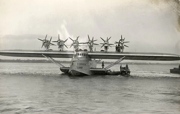 The Dornier Dox seaplane in the Solent