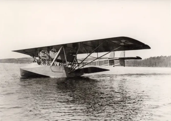 Framed Print : Dornier RSII after modification with four tandem engines Framed Print : Dornier RSII after modification with four tandem engines