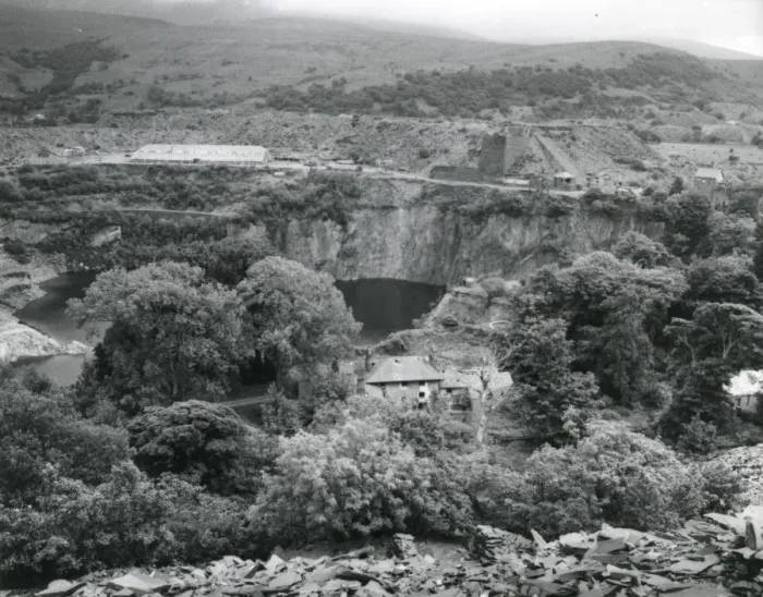 Framed Print : Dorothea Slate Quarry, Nantlle Valley, North Wales Framed Print : Dorothea Slate Quarry, Nantlle Valley, North Wales