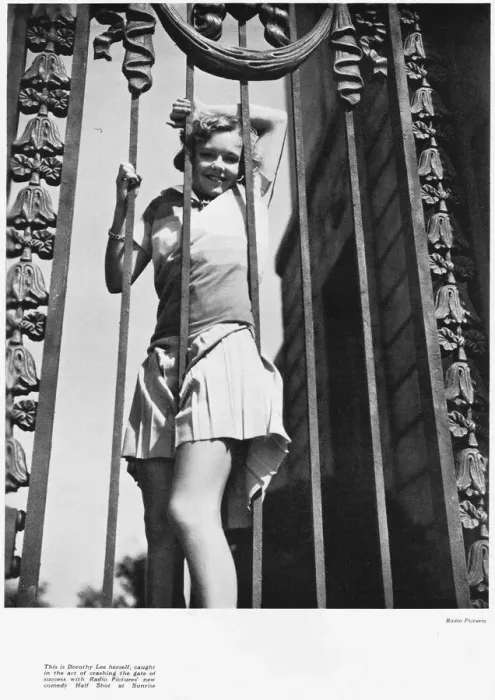 Framed Print : Dorothy Lee at RKO appearing in the film Half Shot, 1930 Framed Print : Dorothy Lee at RKO appearing in the film Half Shot, 1930