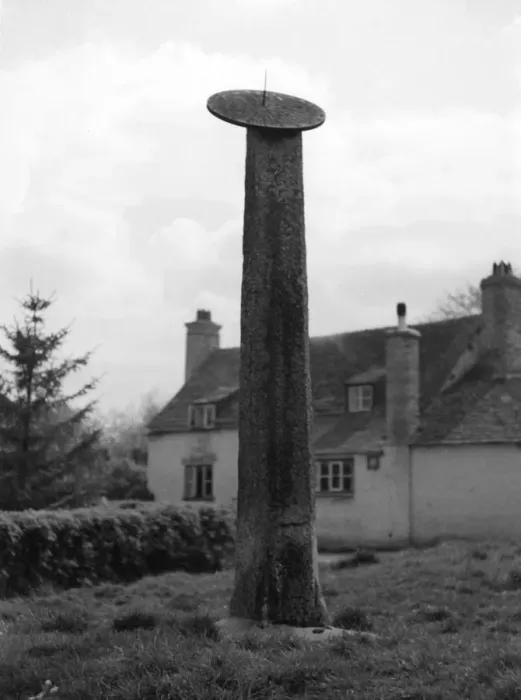 Framed Print : Dorstone Sundial Framed Print : Dorstone Sundial