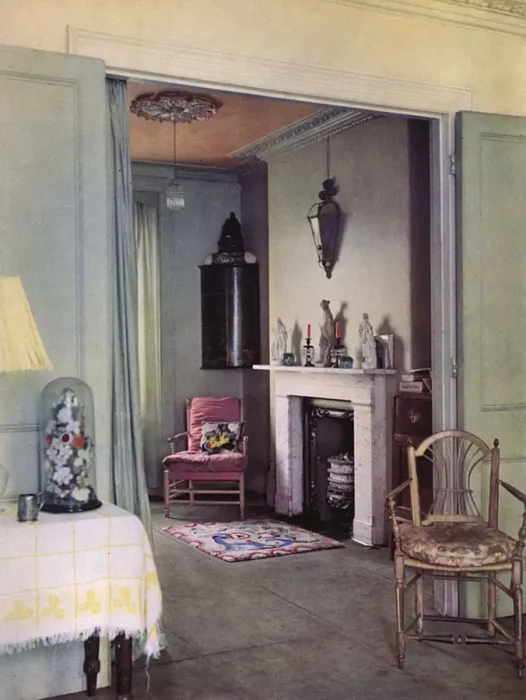 Framed Print : Double living room by Allan Walton Framed Print : Double living room by Allan Walton