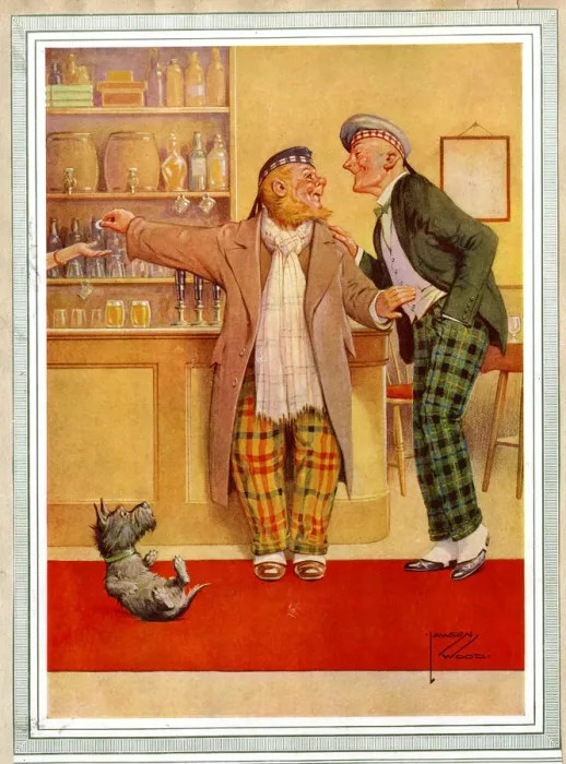 Framed Print : The Double Scotch Mans Dream Framed Print : The Double Scotch Mans Dream