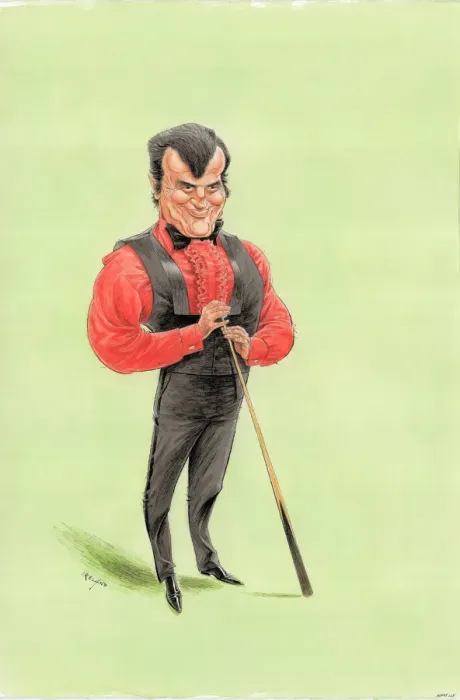 Framed Print : Doug Mountjoy - Snooker Player Framed Print : Doug Mountjoy - Snooker Player