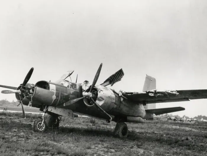 Framed Print : Douglas A-26 Invader, light bomber, at Great Dunmow, Essex Framed Print : Douglas A-26 Invader, light bomber, at Great Dunmow, Essex