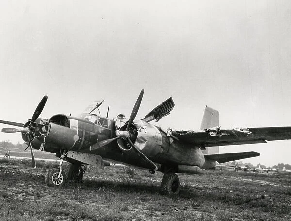 Douglas A-26 Invader, light bomber, at Great Dunmow, Essex
