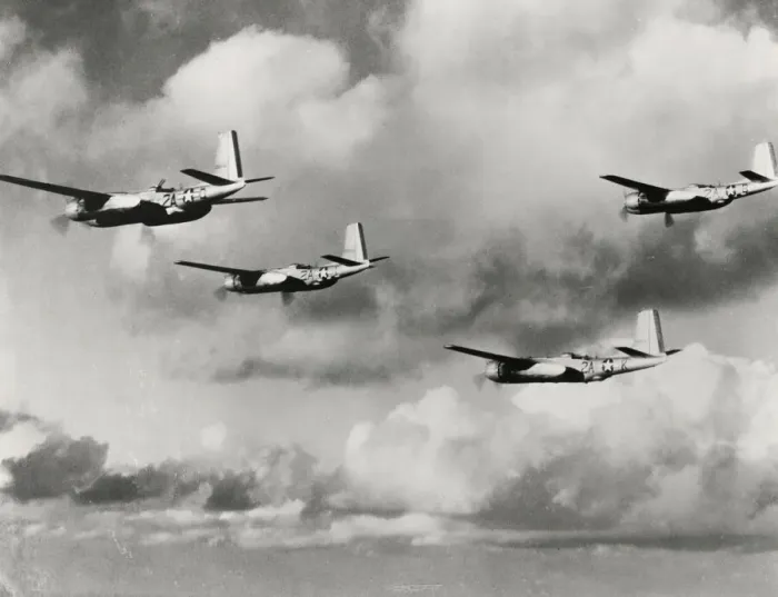 Framed Print : Douglas A-26 Invaders, light bombers, 9th Air Force Framed Print : Douglas A-26 Invaders, light bombers, 9th Air Force