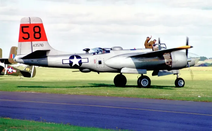 Framed Print : Douglas A-26C Invader N7705C Framed Print : Douglas A-26C Invader N7705C