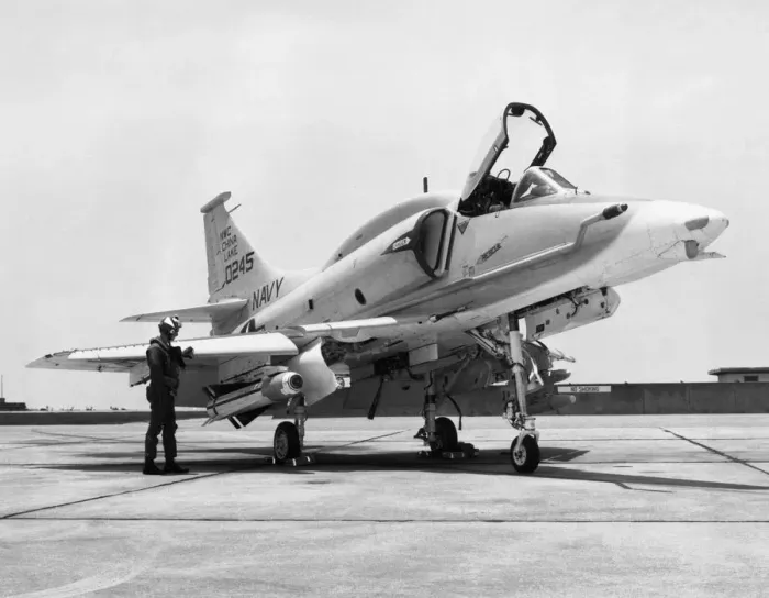 Framed Print : Douglas A-4 Skyhawk Framed Print : Douglas A-4 Skyhawk
