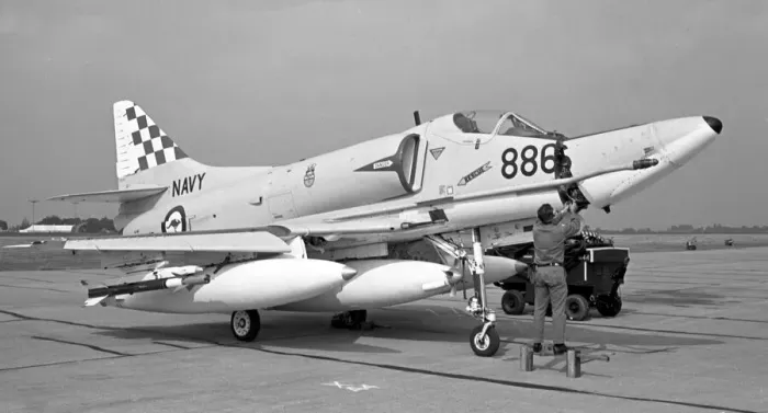 Framed Print : Douglas A-4G Skyhawk Framed Print : Douglas A-4G Skyhawk