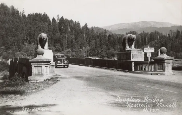 Framed Print : Douglas Bridge, Redwood Highway, California, USA Framed Print : Douglas Bridge, Redwood Highway, California, USA