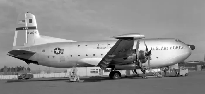 Framed Print : Douglas C-124C Globemaster II O-21010 Framed Print : Douglas C-124C Globemaster II O-21010