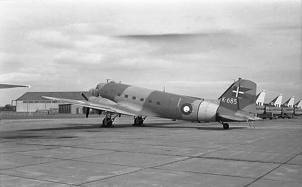 Douglas C-47 K685 Royal Danish AF Middleton St George 1963
