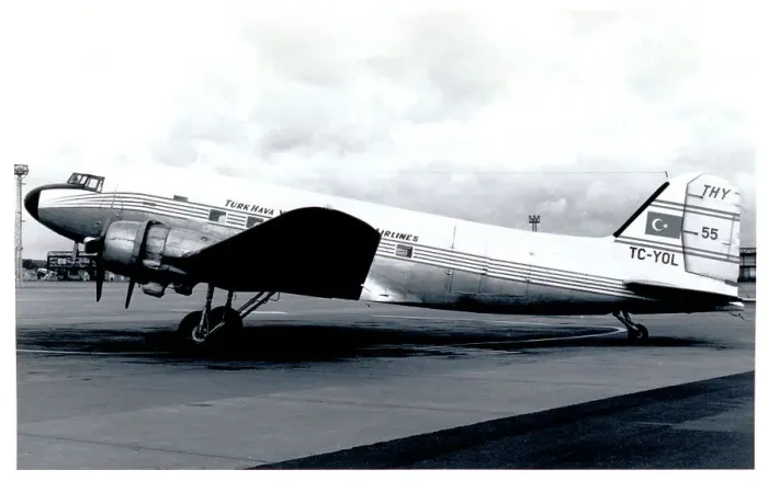 Framed Print : Douglas C-47A TC-YOL Framed Print : Douglas C-47A TC-YOL