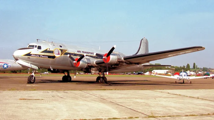 Framed Print : Douglas C-54Q Skymaster N44914 Framed Print : Douglas C-54Q Skymaster N44914