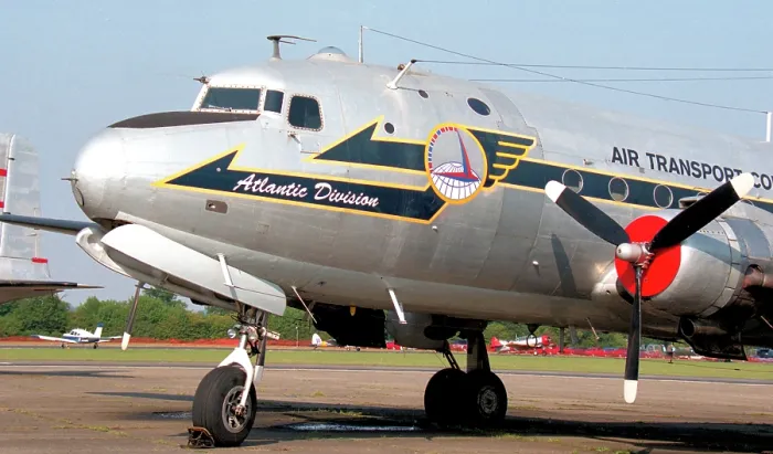 Framed Print : Douglas C-54Q Skymaster N44914 Framed Print : Douglas C-54Q Skymaster N44914