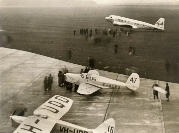 Framed Print : Douglas DC-2, PH-AJU, of Royal Dutch Air Line Framed Print : Douglas DC-2, PH-AJU, of Royal Dutch Air Line