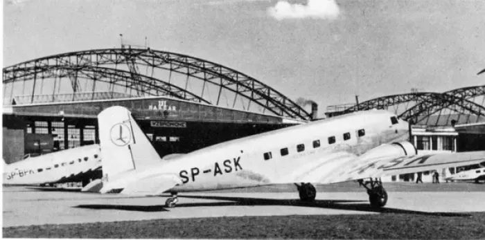 Framed Print : Douglas DC-2 SP-ASK of LOT at Warsaw Framed Print : Douglas DC-2 SP-ASK of LOT at Warsaw