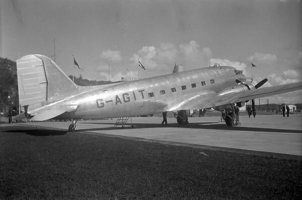 Douglas DC-3 G-AGIT BOAC Gothenburg 1946