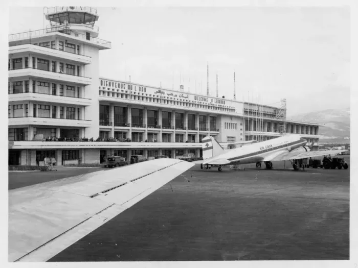 Framed Print : Douglas DC-3 OD-aM of Air Liban Framed Print : Douglas DC-3 OD-aM of Air Liban
