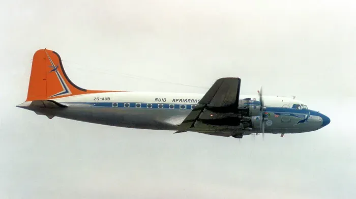 Framed Print : Douglas DC-4-1009 ZS-AUB Framed Print : Douglas DC-4-1009 ZS-AUB