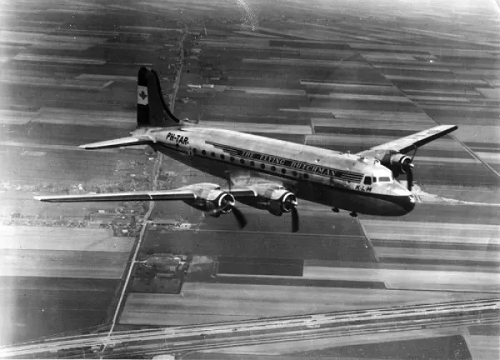 Framed Print : A Douglas DC-4 of KLM PH-TAR Rotterdam Framed Print : A Douglas DC-4 of KLM PH-TAR Rotterdam