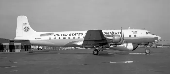 Framed Print : Douglas DC-6A N6540C Framed Print : Douglas DC-6A N6540C