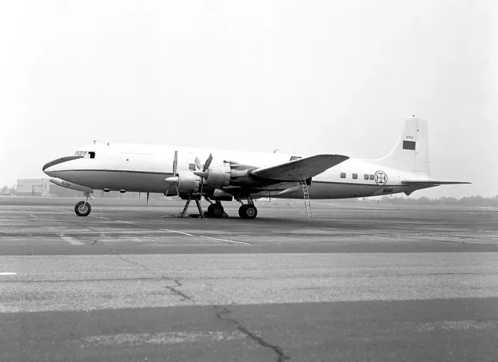 Framed Print : Douglas DC-6B 6702 Framed Print : Douglas DC-6B 6702