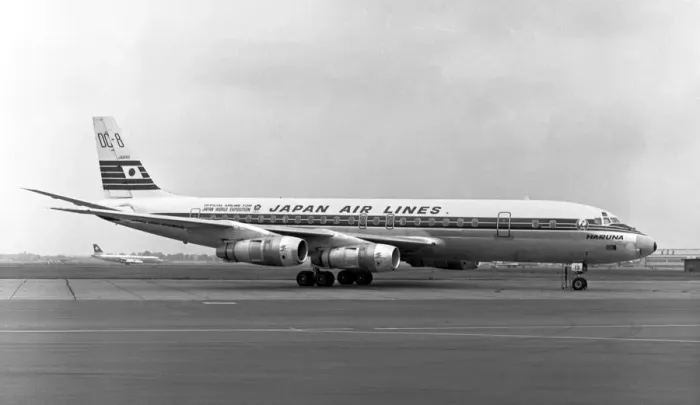 Framed Print : Douglas DC-8-53 JA8103 Haruna Framed Print : Douglas DC-8-53 JA8103 Haruna