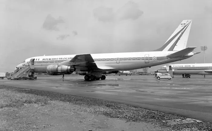 Framed Print : Douglas DC-8-55CF 45819 - F-RAFC Framed Print : Douglas DC-8-55CF 45819 - F-RAFC
