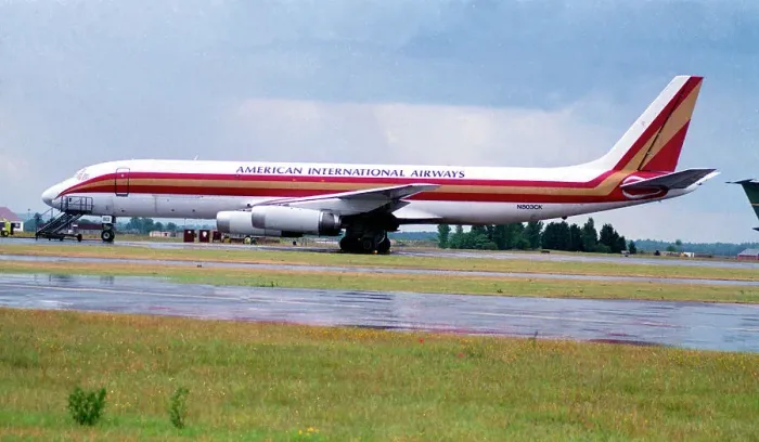 Framed Print : Douglas DC-8-62H N603CK Framed Print : Douglas DC-8-62H N603CK