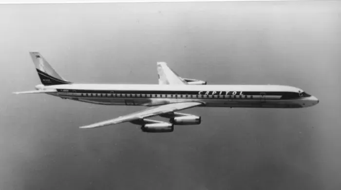 Framed Print : Douglas DC-8 63CF -Capitol Framed Print : Douglas DC-8 63CF -Capitol