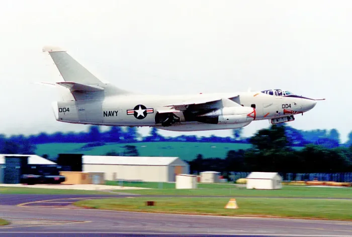 Framed Print : Douglas EA-3B Skywarrior 146454 Killer Whale
